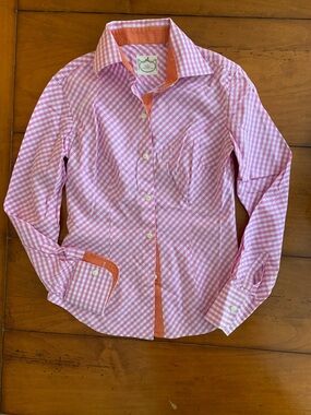 HANDMADE JULIA SHIRT ITALY LAVENDER XTRA SMALL 4